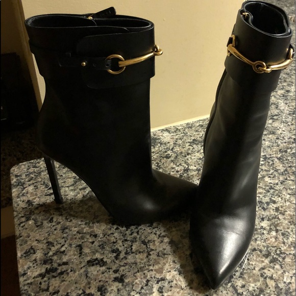 Gucci Boots with Gold horsebit - Picture 3 of 5